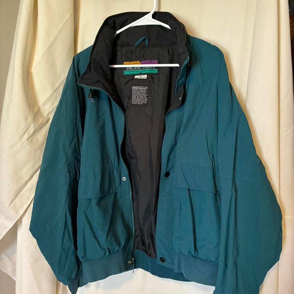 Unbranded Men's Green and Blue Jacket